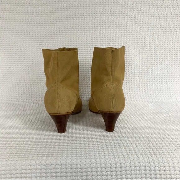 Cynthia Vincent Suede Gia Pull On Booties - Picture 4 of 8
